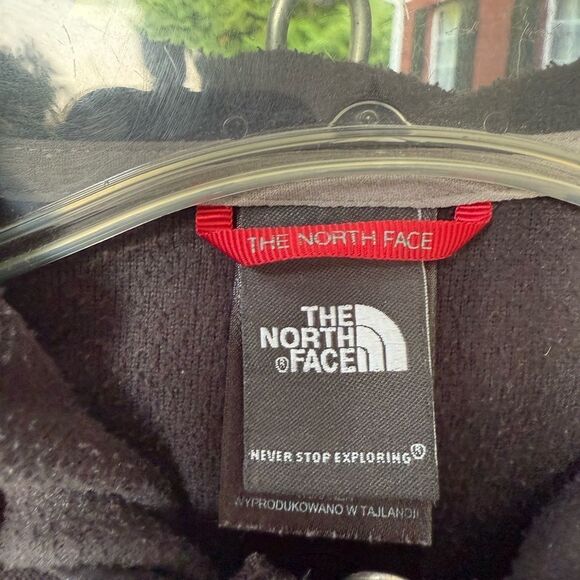 The North Face Full Zip Black Fleece Hoodie. Women’s L - Picture 5 of 7